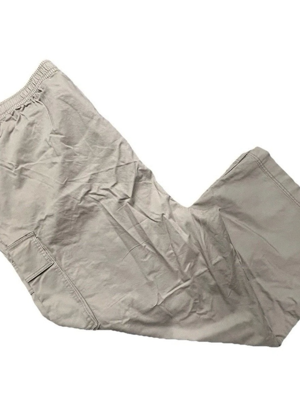 NWT Men’s Old Navy Beige Khaki Pants Size 4XL Comfort Elastic Waist Band